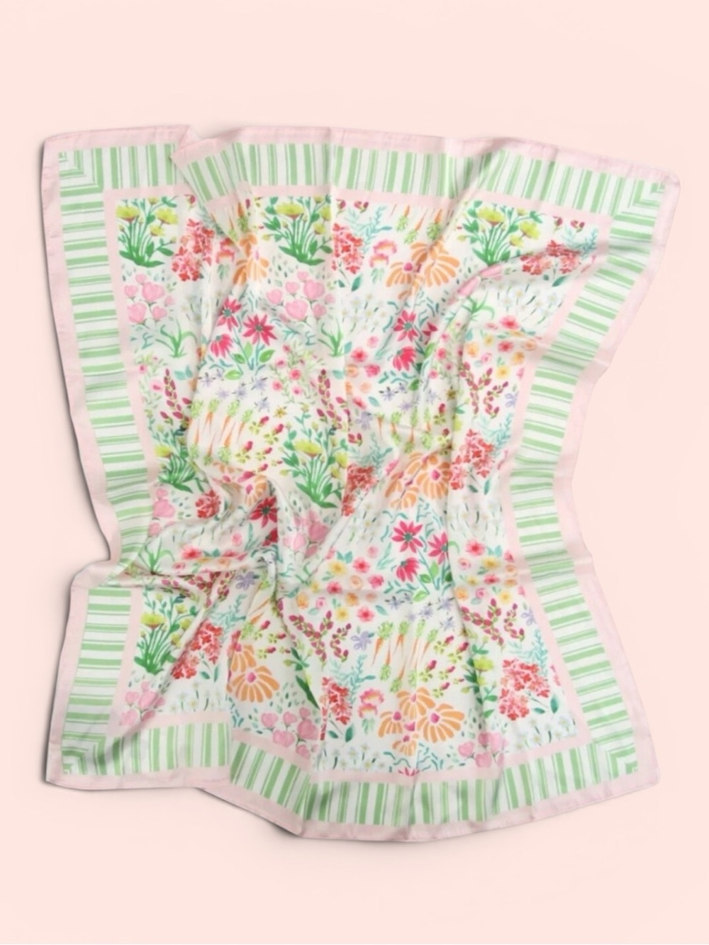 Betsey Johnson Ditsy Floral Square Scarf